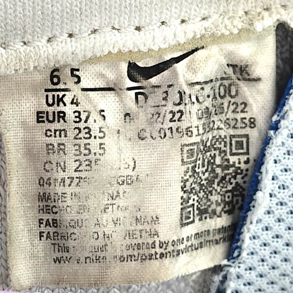 Nike React Infinity Run Flyknit 3 Womens 6.5 White Pink Running Shoes DZ3016-100 - Picture 2 of 16